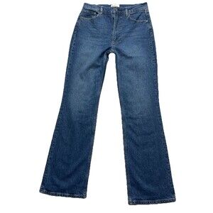 Boyish Jeans Womens 28 The Oliver High Rise Bootcut Organic Cotton Blend Classic